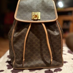 Authentic Celine Macadam Backpack